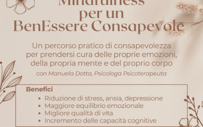 Corso di Mindfulness per un BenEssere Consapevole